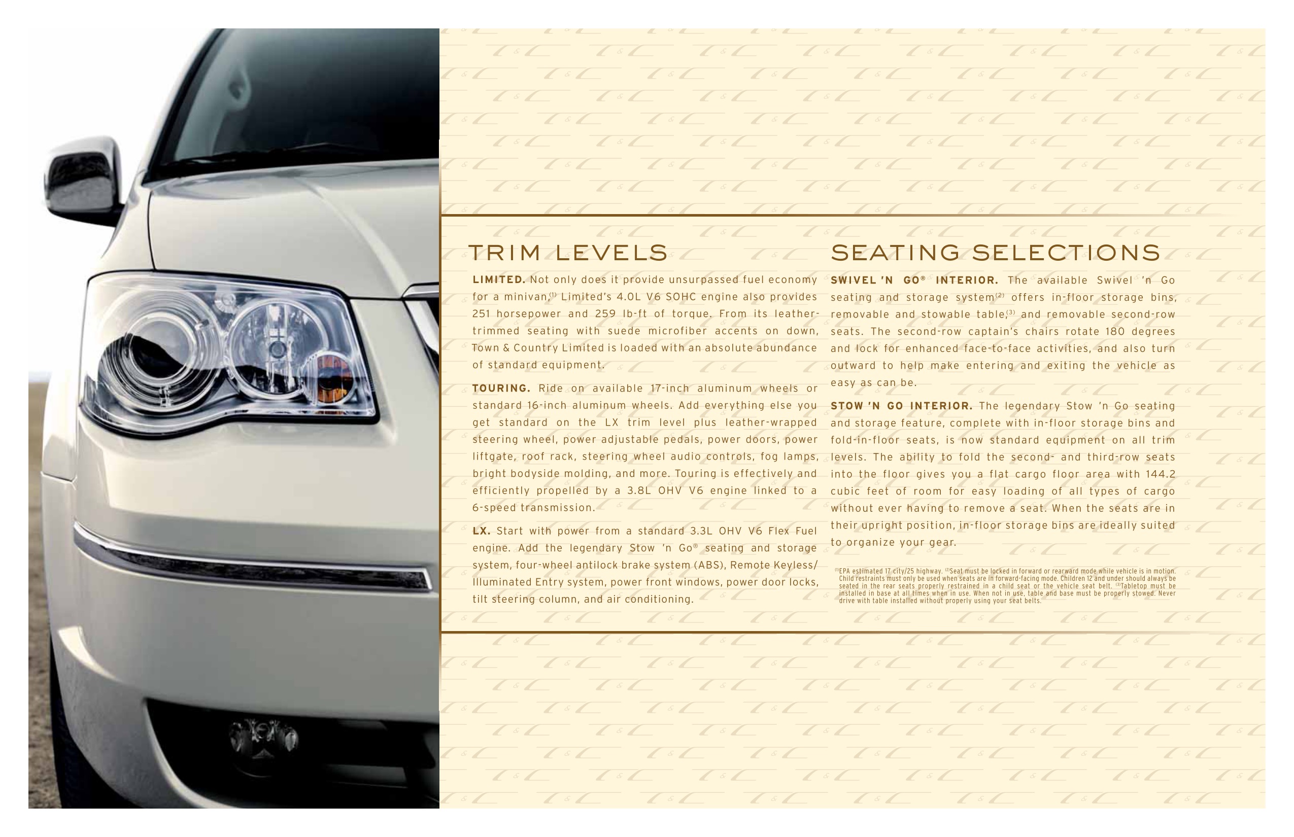 2010 Chrysler Town & Country Brochure Page 28